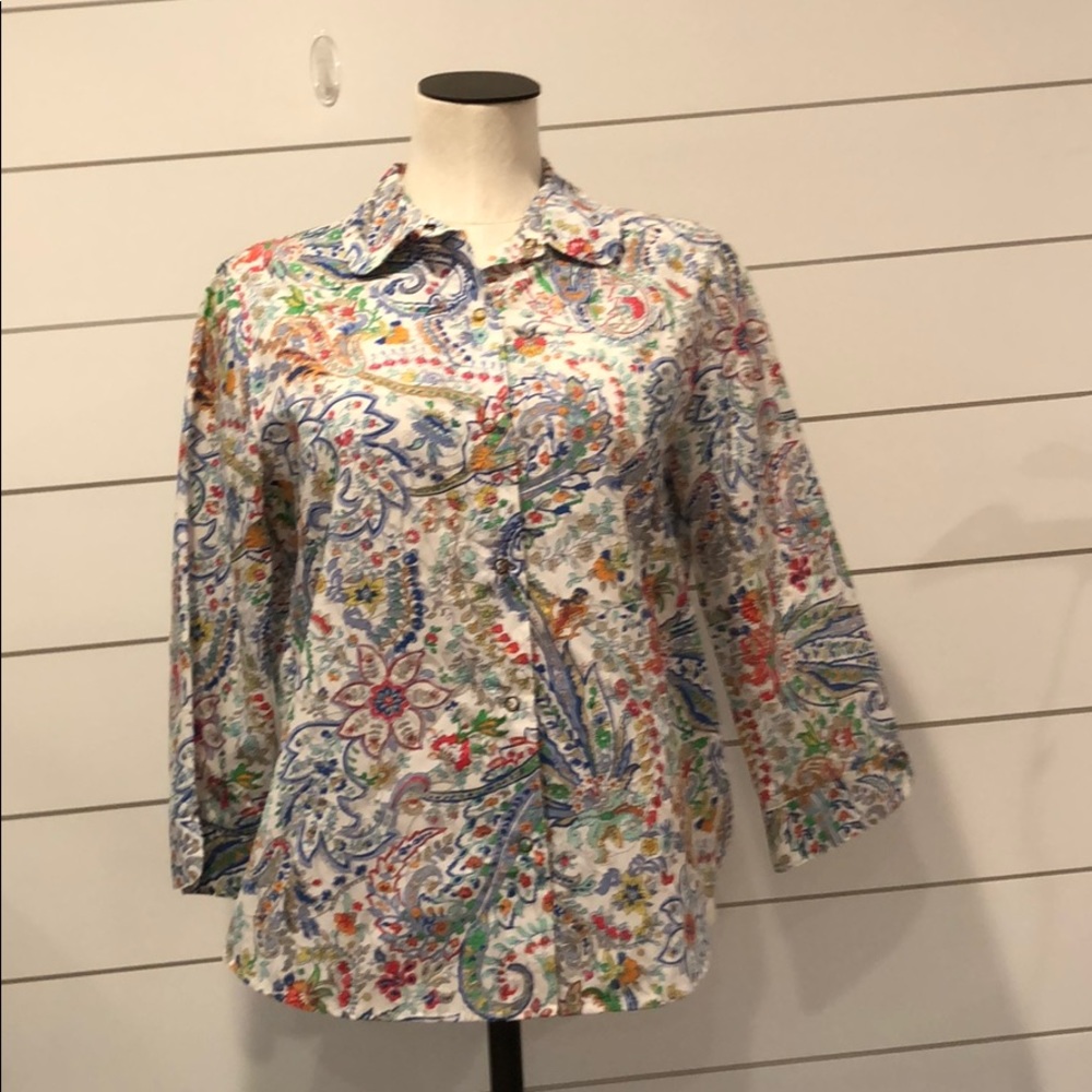 Alfred Dunner multi color brand new shirt